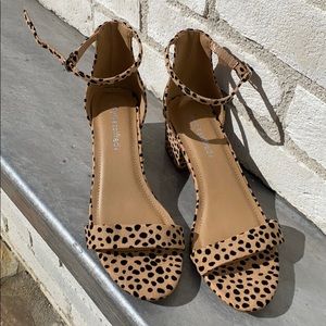 Cheetah sandals